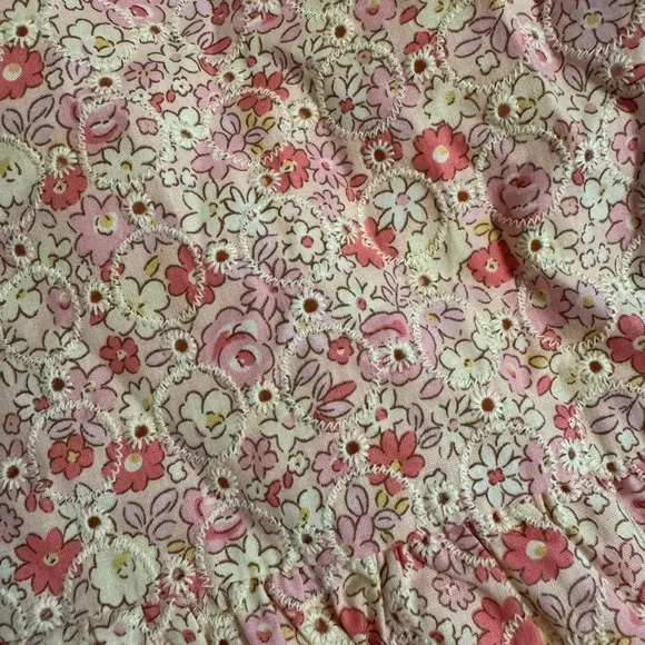 Pleat (Boutique Brand) “Eve” Floral Pink Kids Dress